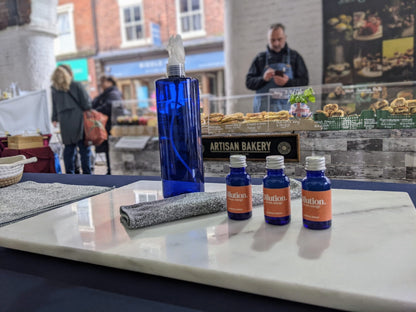 Sweet Orange 20ml Surface Spray Starter Pack (Refill Bundle + Cloth + Spray Bottle)